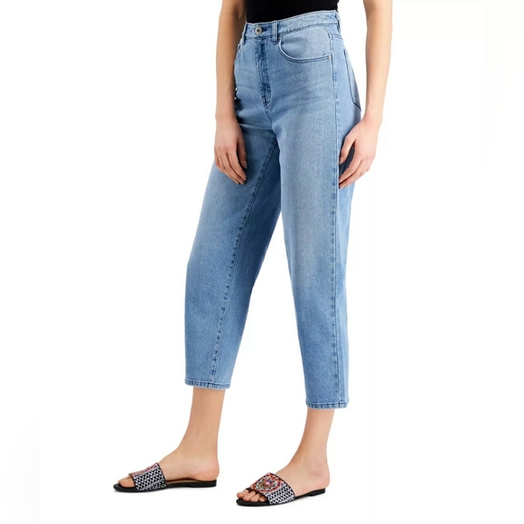 Women's High Rise Mom Jeans - Picture 8 of 10
